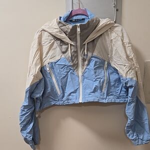 ZARA Colorblock Windbreaker Jacket